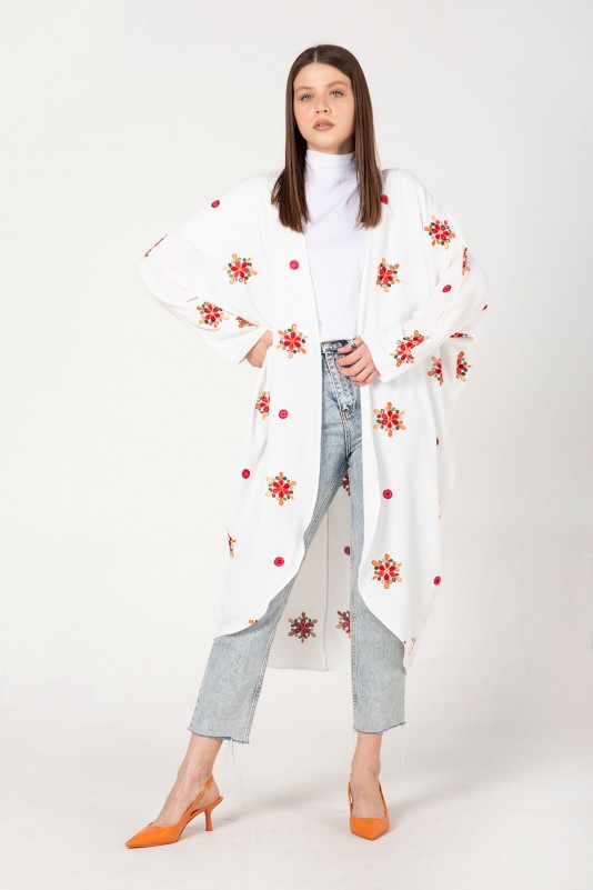 EKRU Kimono 32-9324