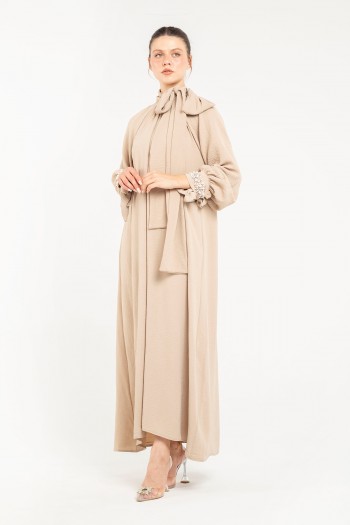 TAŞ Kolu Taşlı Elbise 32-9377